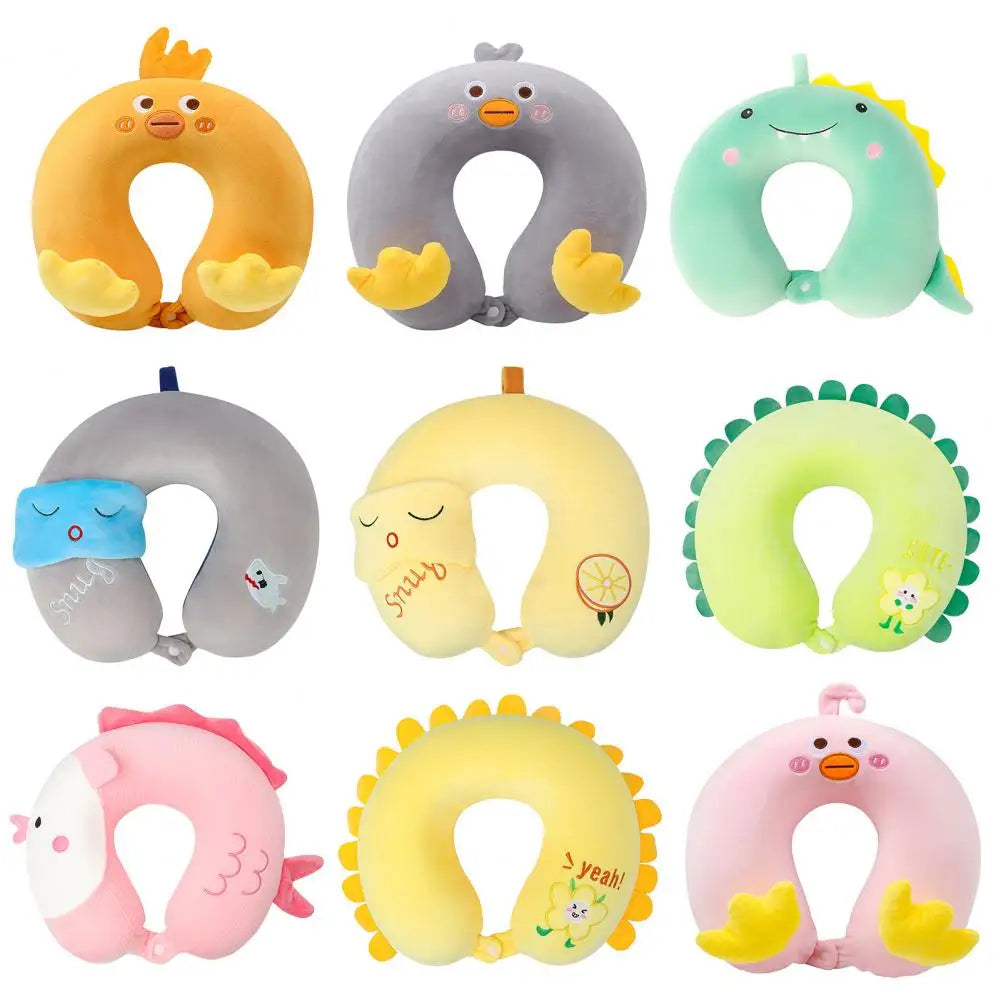 Kids Neck Pillow Memory Foam