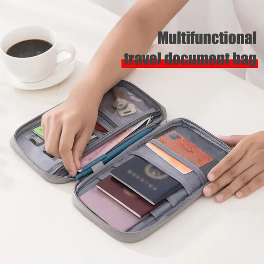 1PC Portable Travel Plane Bag Waterproof High Quality Business Passport
