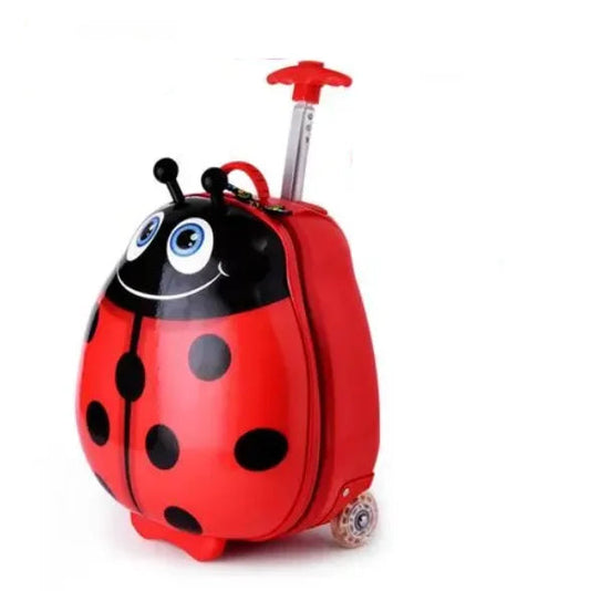 Kids Travel Trolley  Hard Side Spinner Rolling Suitcase